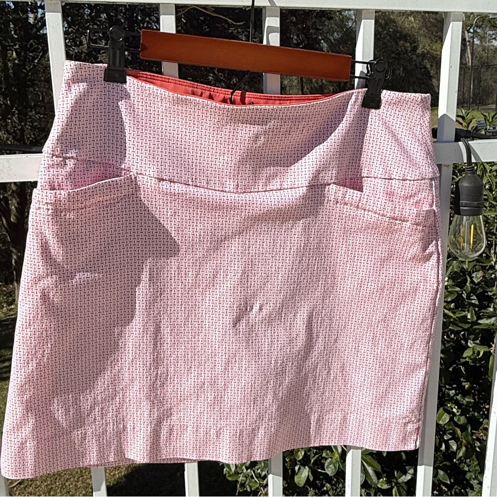 Pink Golf Tennis Skort Athletic Pickleball Built-In Shorts Women’s S.C. & Co